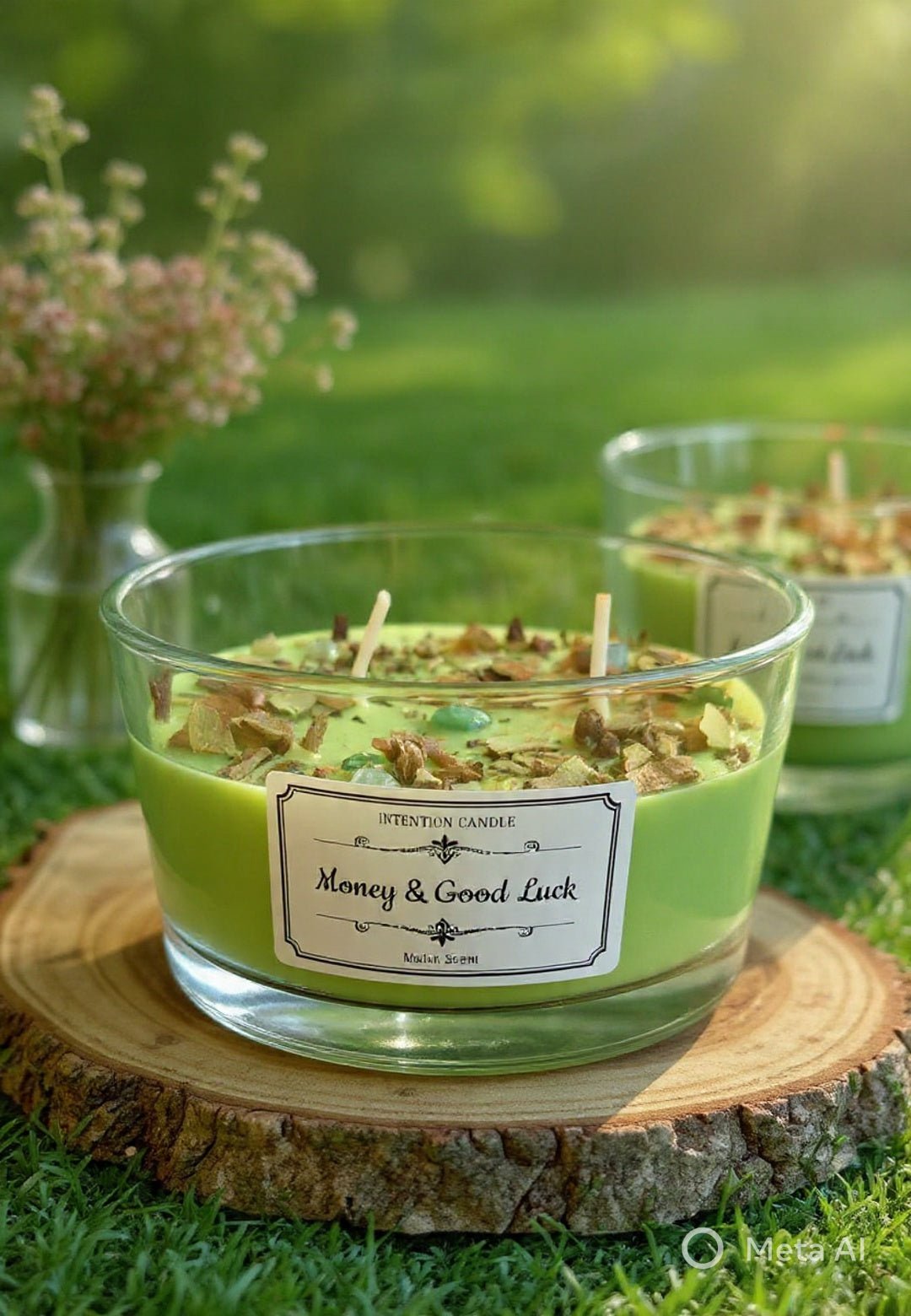 Money & Good Luck scented Candle