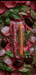 2 beeswax candles to open your roads to love and new connections