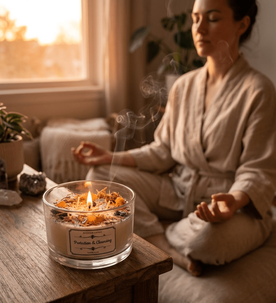 Protection & Cleansing Jar Candle