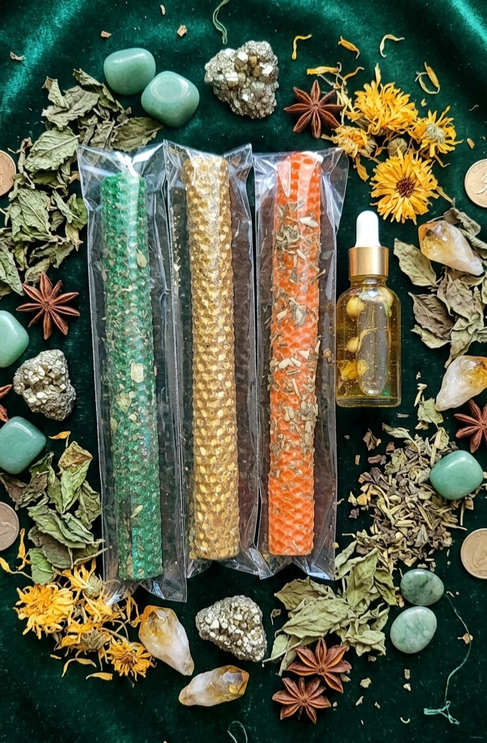The Ultimate Abundance & Path Clearing Beeswax Bundle